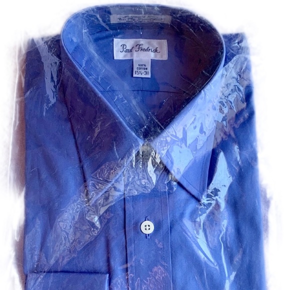 Paul Fredrick Other - Paul Fredrick French Blue Menstyle Trim Fit Dress